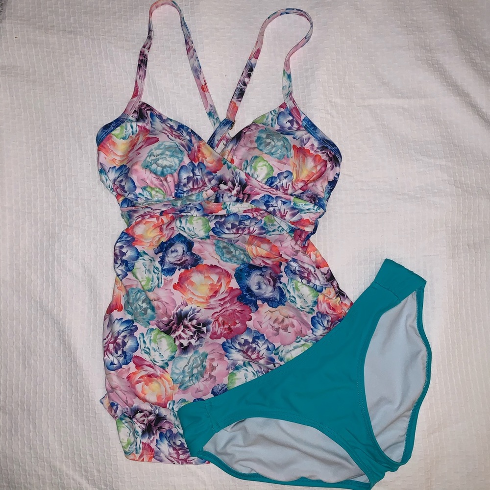 Pink Blush Maternity Bathing Suit